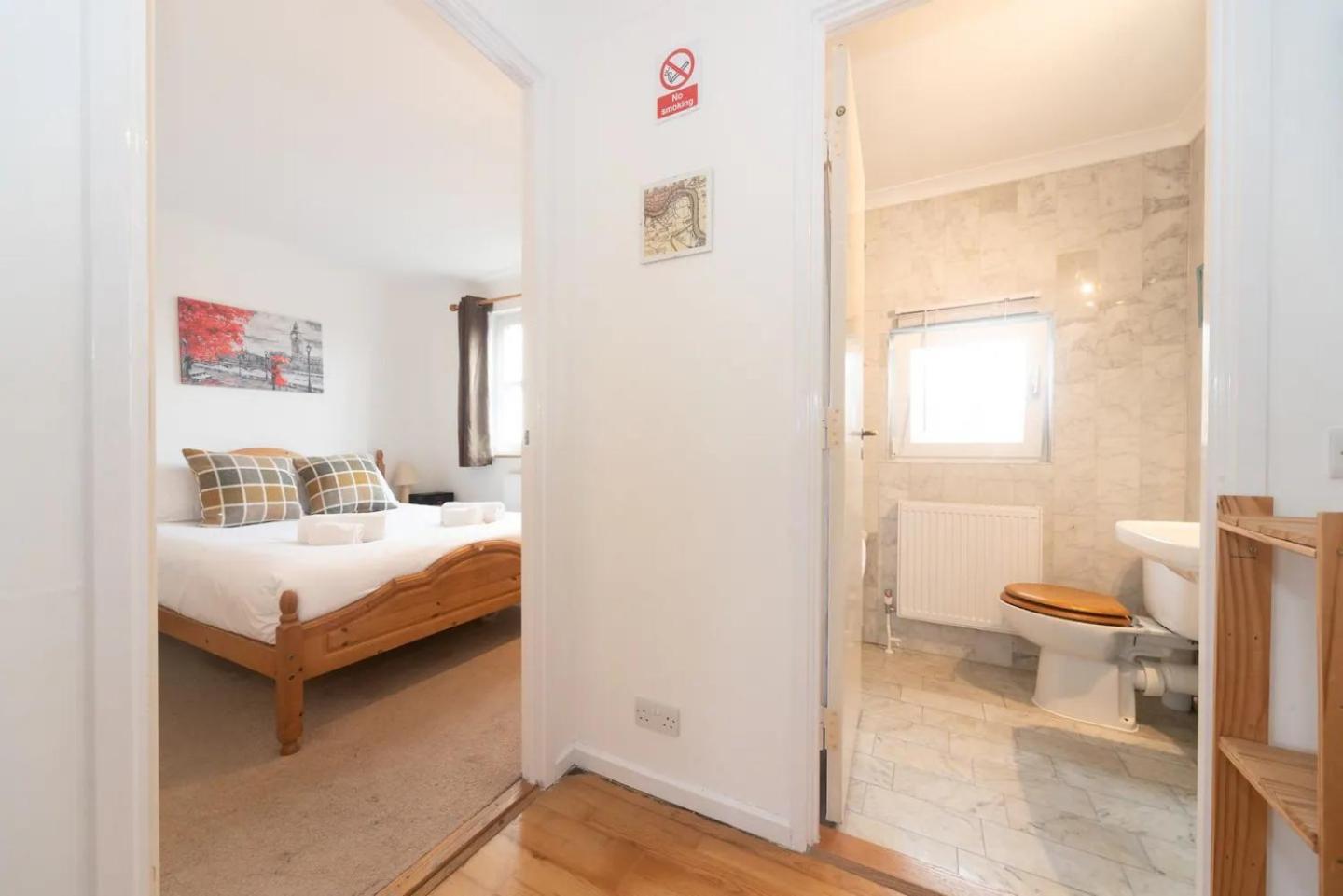 Sunny Maisonette With Views Over Canary Wharf, London Londres Exterior foto