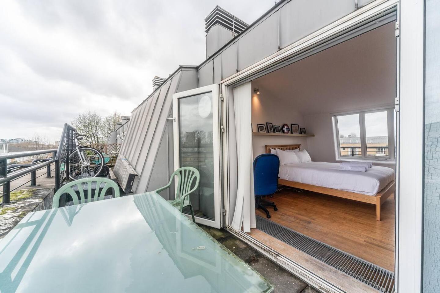 Sunny Maisonette With Views Over Canary Wharf, London Londres Exterior foto