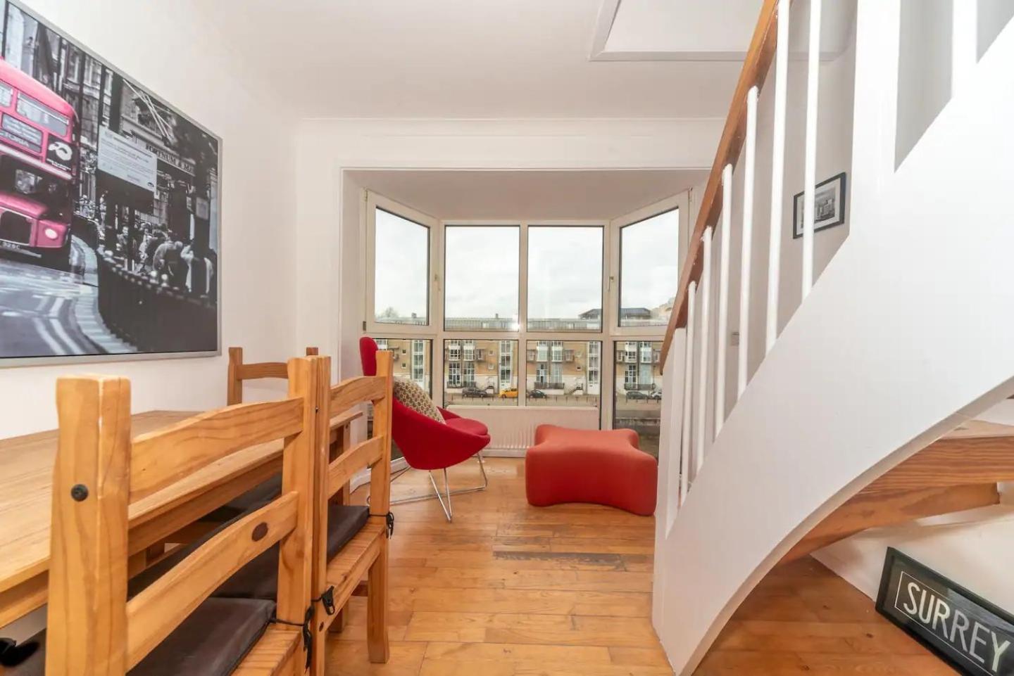 Sunny Maisonette With Views Over Canary Wharf, London Londres Exterior foto